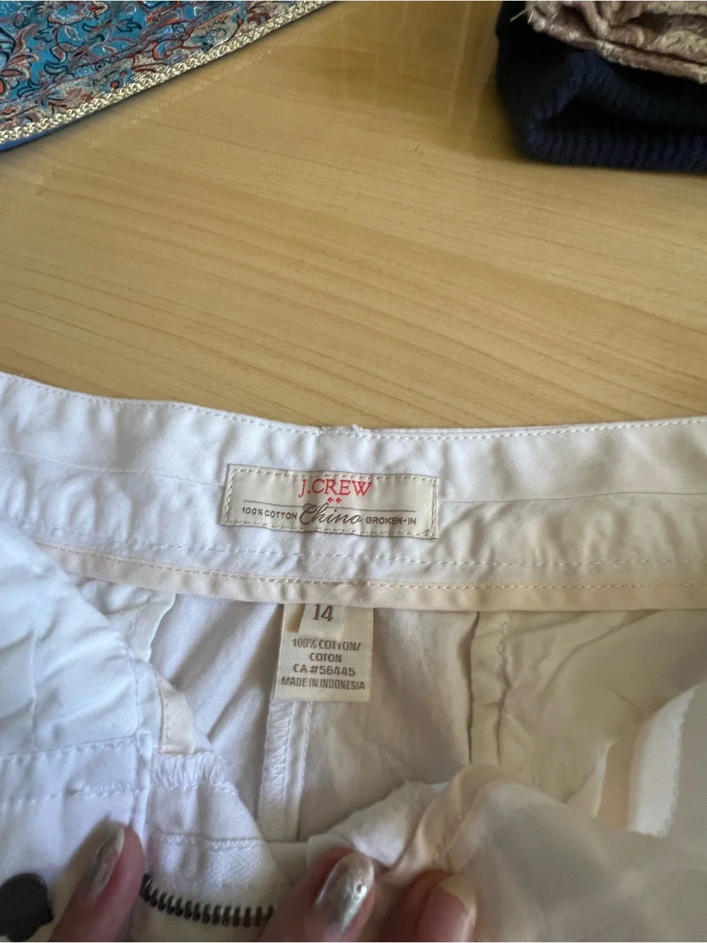 J. Crew White Linen-Blend Bermuda Shorts